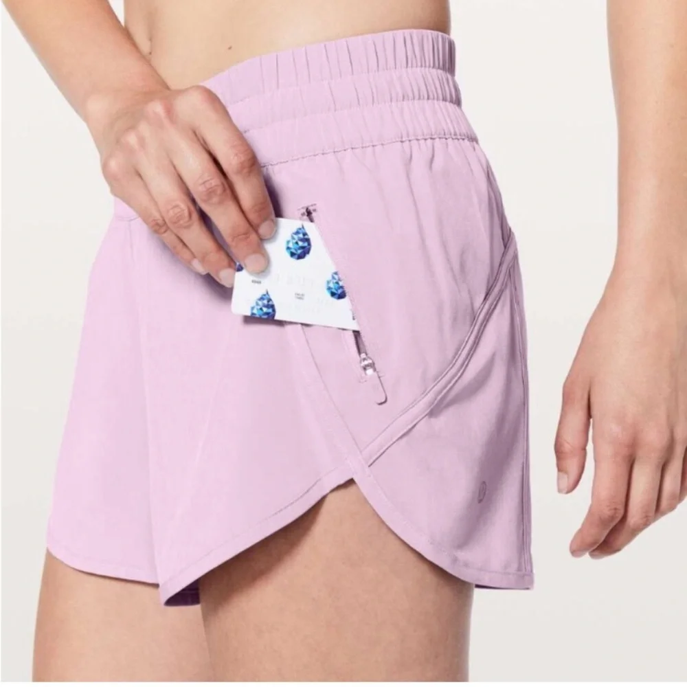 Lululemon Tracker Low Rise Short V4 Lilac Running Shorts - Picture 7 of 10